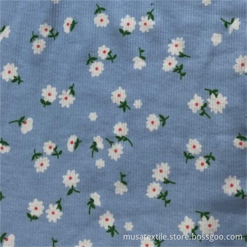 Wholesale Stretch Ottoman Double Brush Rib Knit Fabric